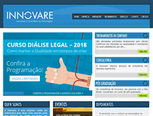Tablet Screenshot of innovareenfermagem.com.br